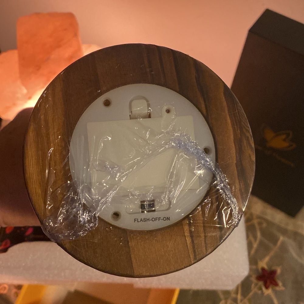 Rose In Glass Dome LED Night Light - Picture 5 of 5